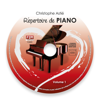 CD - Répertoire de PIANO - Vol 1