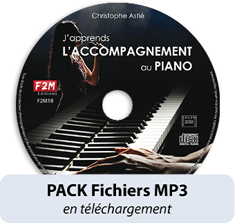 PACK Fichiers MP3 - J&#39;apprends L&#39;ACCOMPAGNEMENT AU PIANO