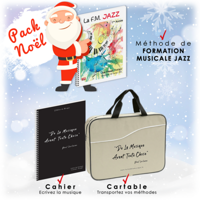 PACK F.M JAZZ - La F.M Jazz 1ère Année + Cahier + Cartable