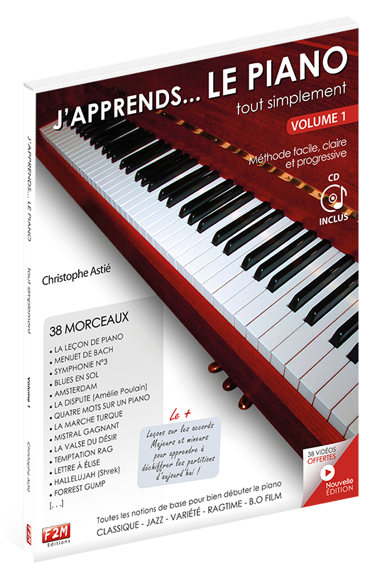 J'apprends LE PIANO - Volume 1