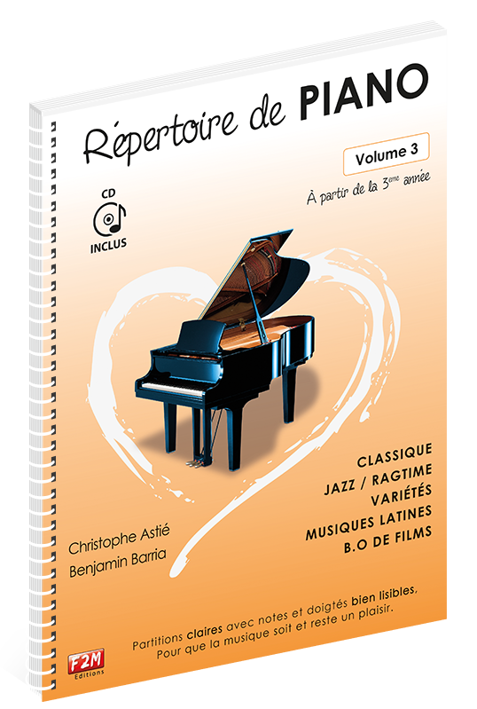 Répertoire de PIANO - Volume 3