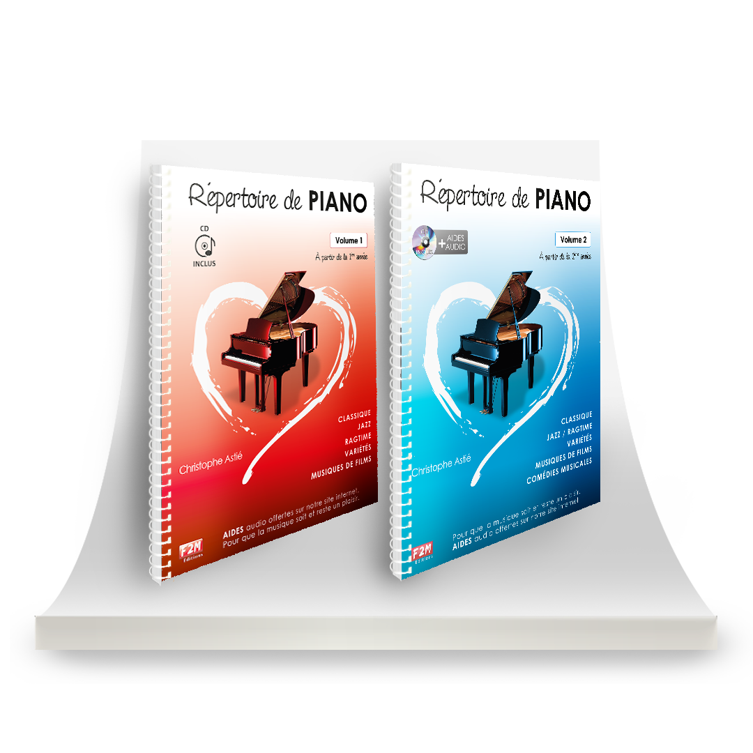Offre DUO - Répertoire de PIANO - Vol 1 + Vol 2