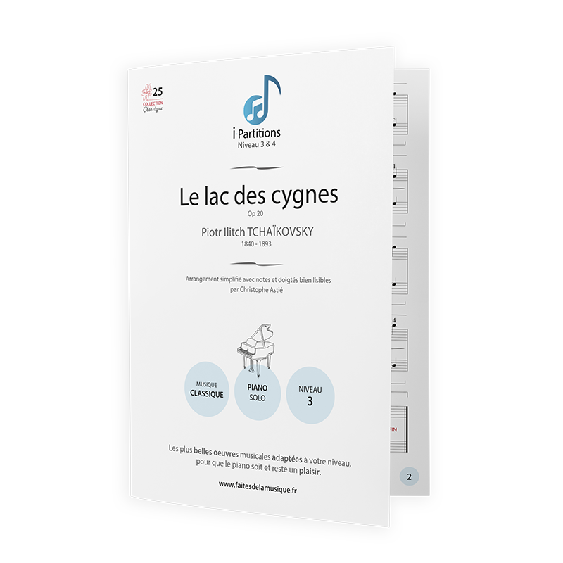 Piotr Ilitch TCHAÏKOVSKY - Le lac des cygnes (Op20) - I-Partitions - NIVEAU 3