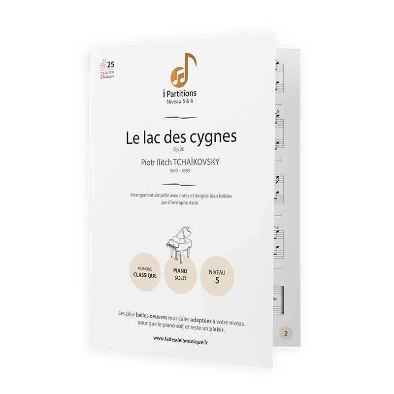 Piotr Ilitch TCHAÏKOVSKY - Le lac des cygnes (Op20) - I-Partitions - NIVEAU 5