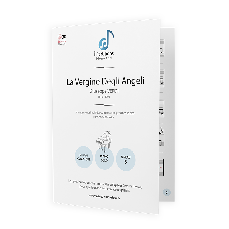 Giuseppe VERDI - La Vergine Degli Anglei  - I-Partitions - NIVEAU 3