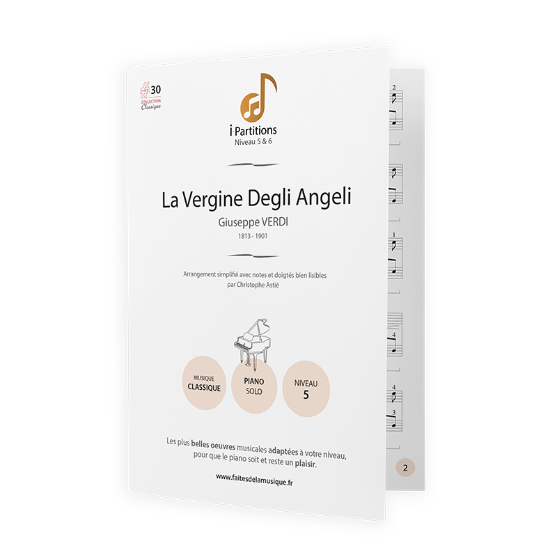 Giuseppe VERDI - La Vergine Degli Anglei  - I-Partitions - NIVEAU 5