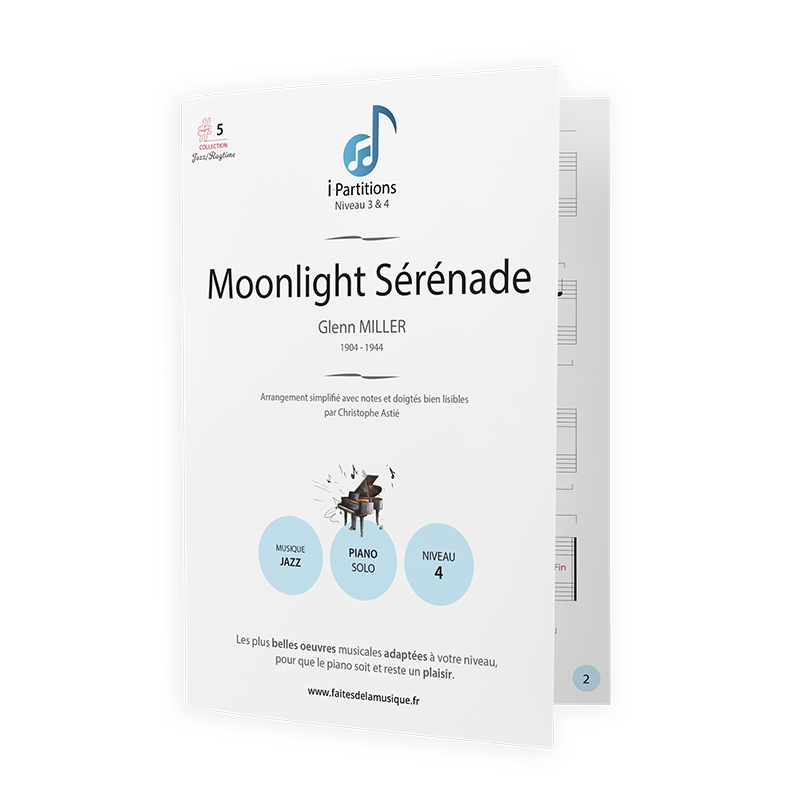 Glenn MILLER - Moonlight Sérénade - I-Partitions - NIVEAU 4