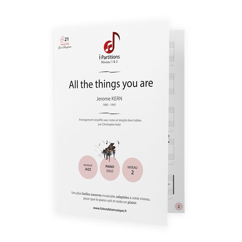 Jerome KERN - All the things you are - I-Partitions - NIVEAU 2