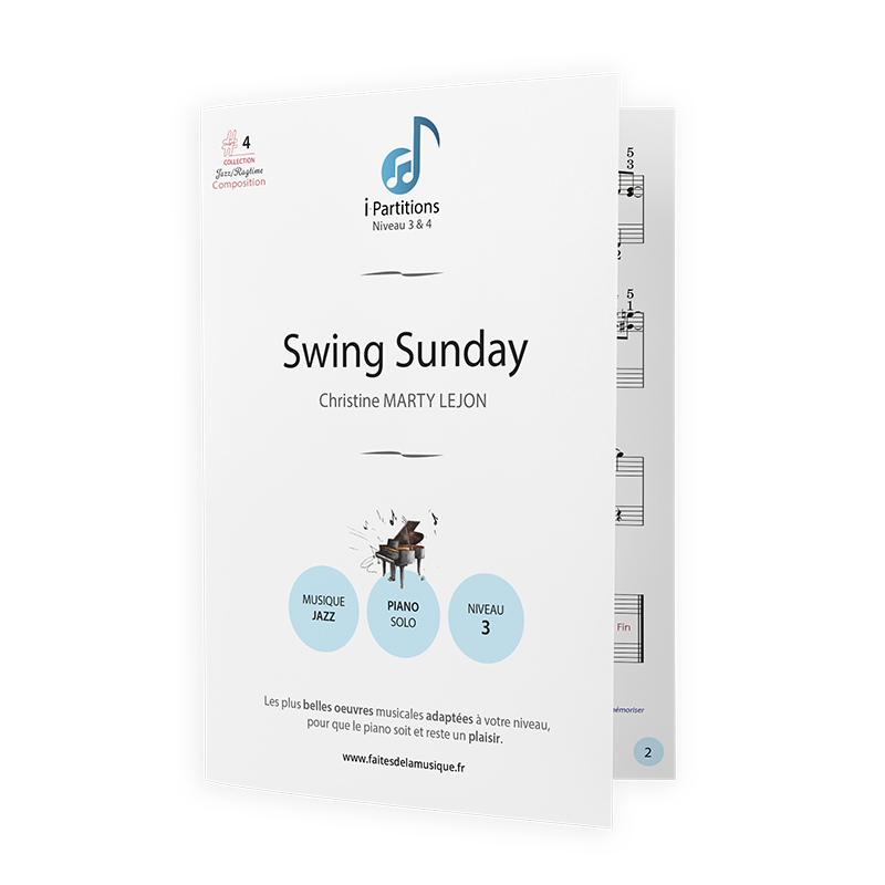 Christine MARTY-LEJON - Swing Sunday - I-Partitions - NIVEAU 3