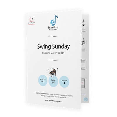 Christine MARTY-LEJON - Swing Sunday - I-Partitions - NIVEAU 3