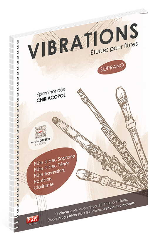 VIBRATIONS - Études pour flûtes