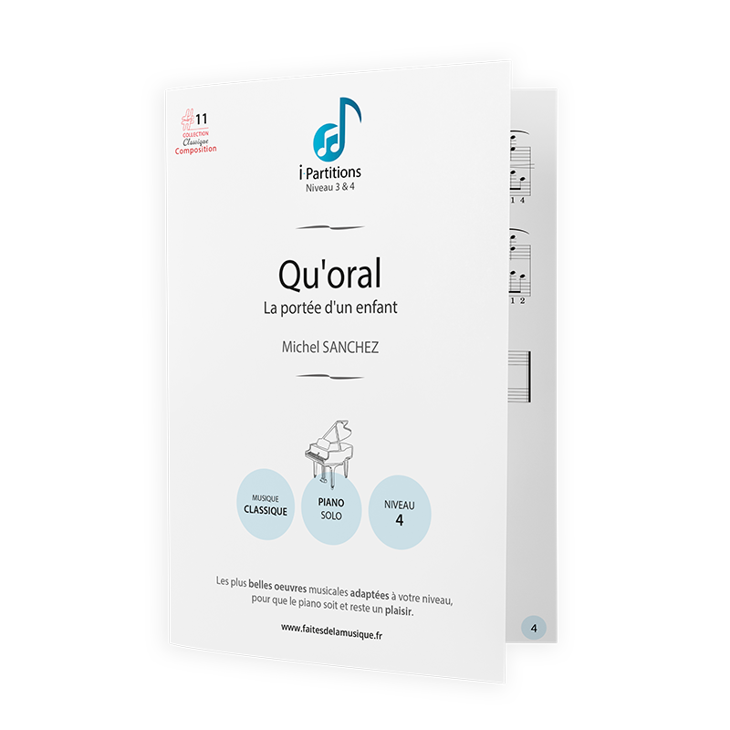 Michel SANCHEZ - Qu&#39;oral - I-Partitions - NIVEAU 4