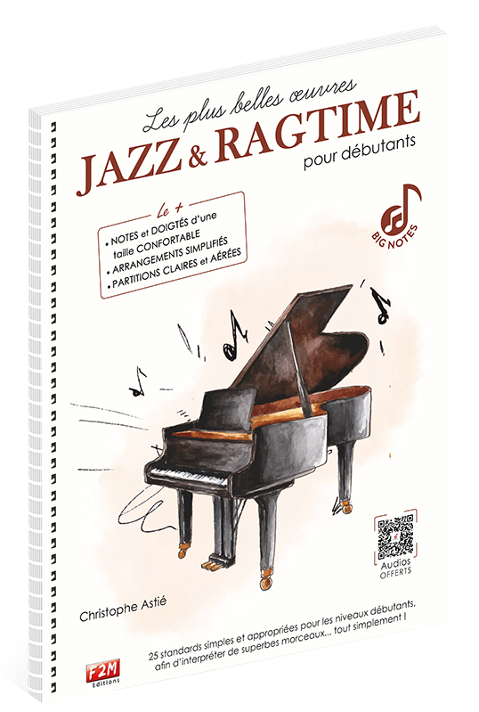 Les plus belles œuvres JAZZ &amp; RAGTIME pour débutants