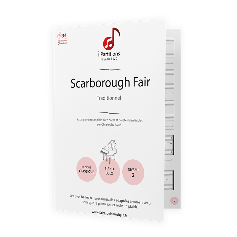 Traditionnel - Scarborough Fair - I-Partitions - NIVEAU 2