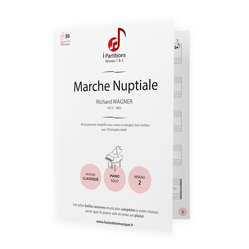 Richard WAGNER - Marche Nuptiale - I-Partitions - NIVEAU 2