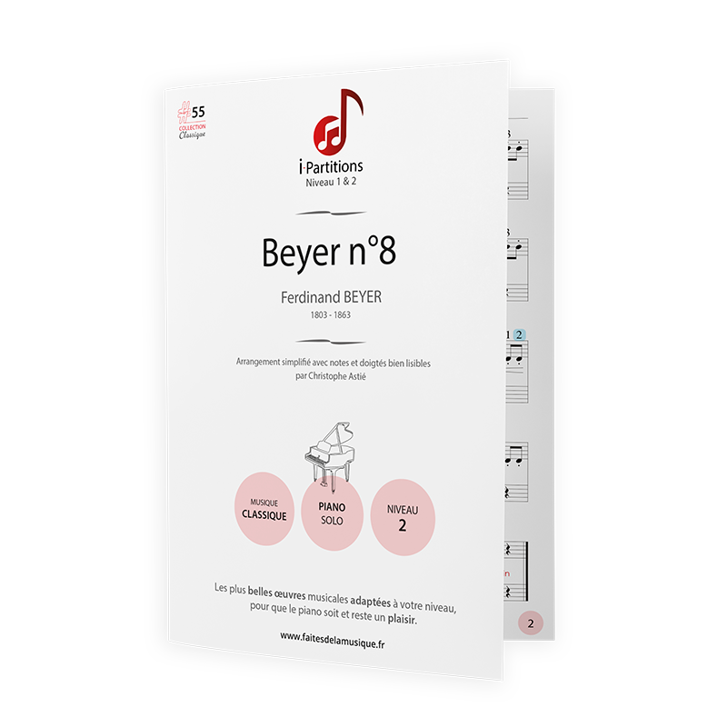 Ferdinand BEYER - Beyer n°8 - I-Partitions - NIVEAU 2
