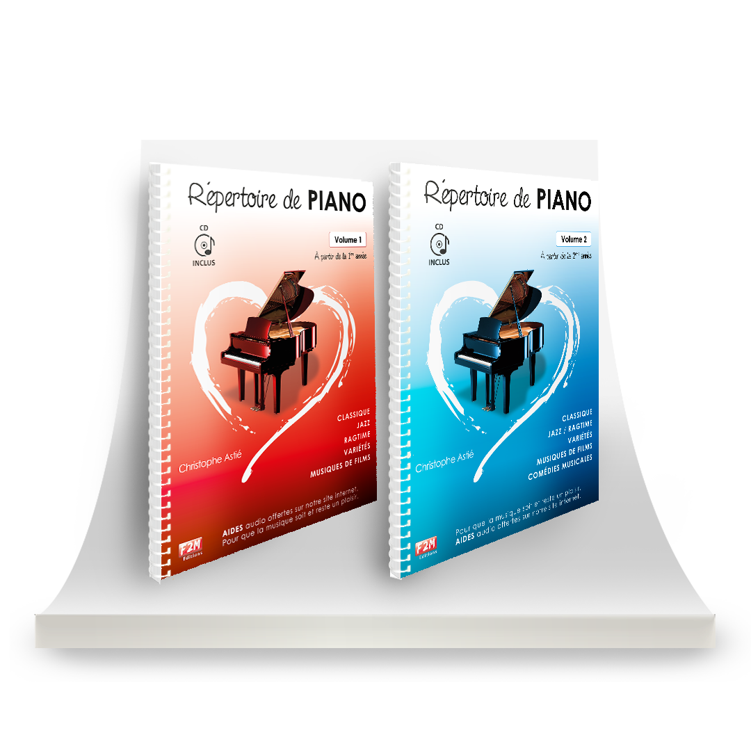 Offre DUO - Répertoire de PIANO - Vol 1 + Vol 2