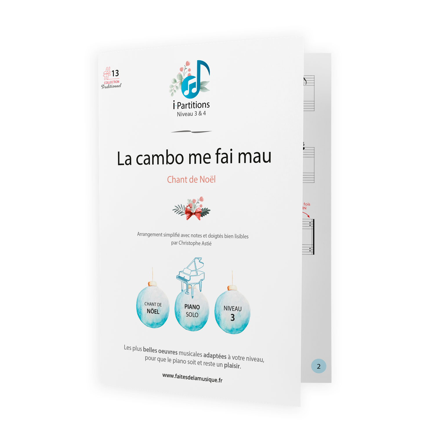Chant de Noël - La cambo me fai mau - I-Partitions - NIVEAU 3