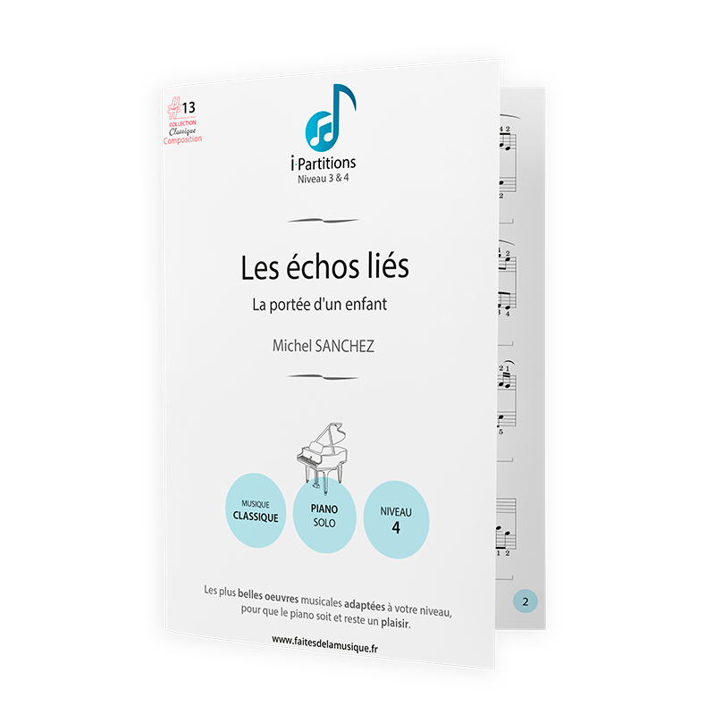 Michel SANCHEZ - LES ECHOS LIES - I-Partitions - NIVEAU 4