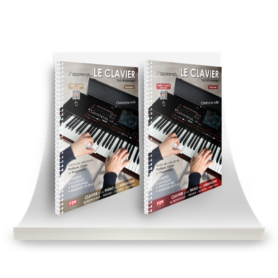 Offre DUO - J'apprends LE CLAVIER tout simplement - Vol 1 + Vol 2