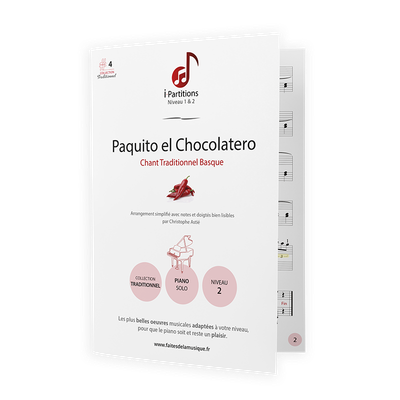 Traditionnel Basque - Paquito el Chocolatero - I-Partitions - NIVEAU 2