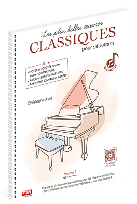 Les plus belles œuvres CLASSIQUES pour débutants - Volume 1
