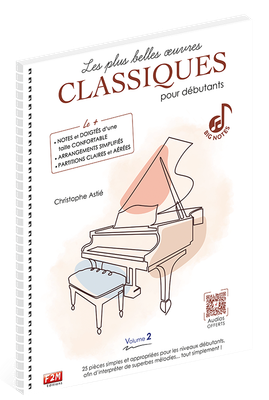 Les plus belles œuvres CLASSIQUES pour débutants - Volume 2