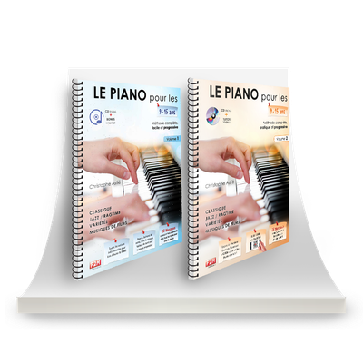Offre DUO - LE PIANO pour les 9/15 Ans - Vol 1 + Vol 2