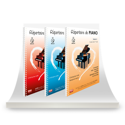 La collection - Répertoire de PIANO - Vol 1 + Vol 2 + Vol 3