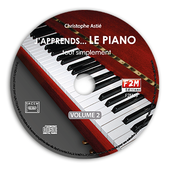 CD - J'apprends LE PIANO - Vol 2