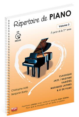 Répertoire de PIANO - Volume 3