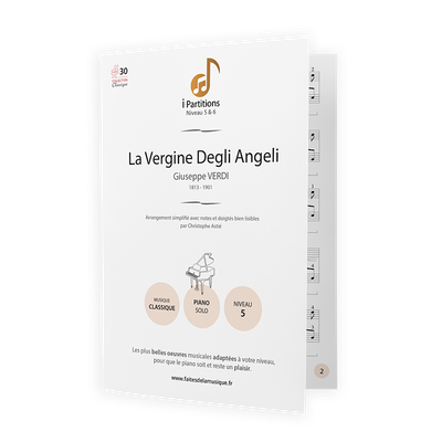 Giuseppe VERDI - La Vergine Degli Anglei  - I-Partitions - NIVEAU 5