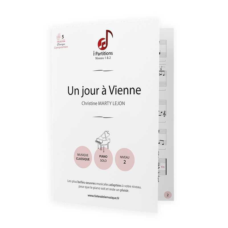 Christine MARTY-LEJON - Un jour à Vienne - I-Partitions - NIVEAU 2