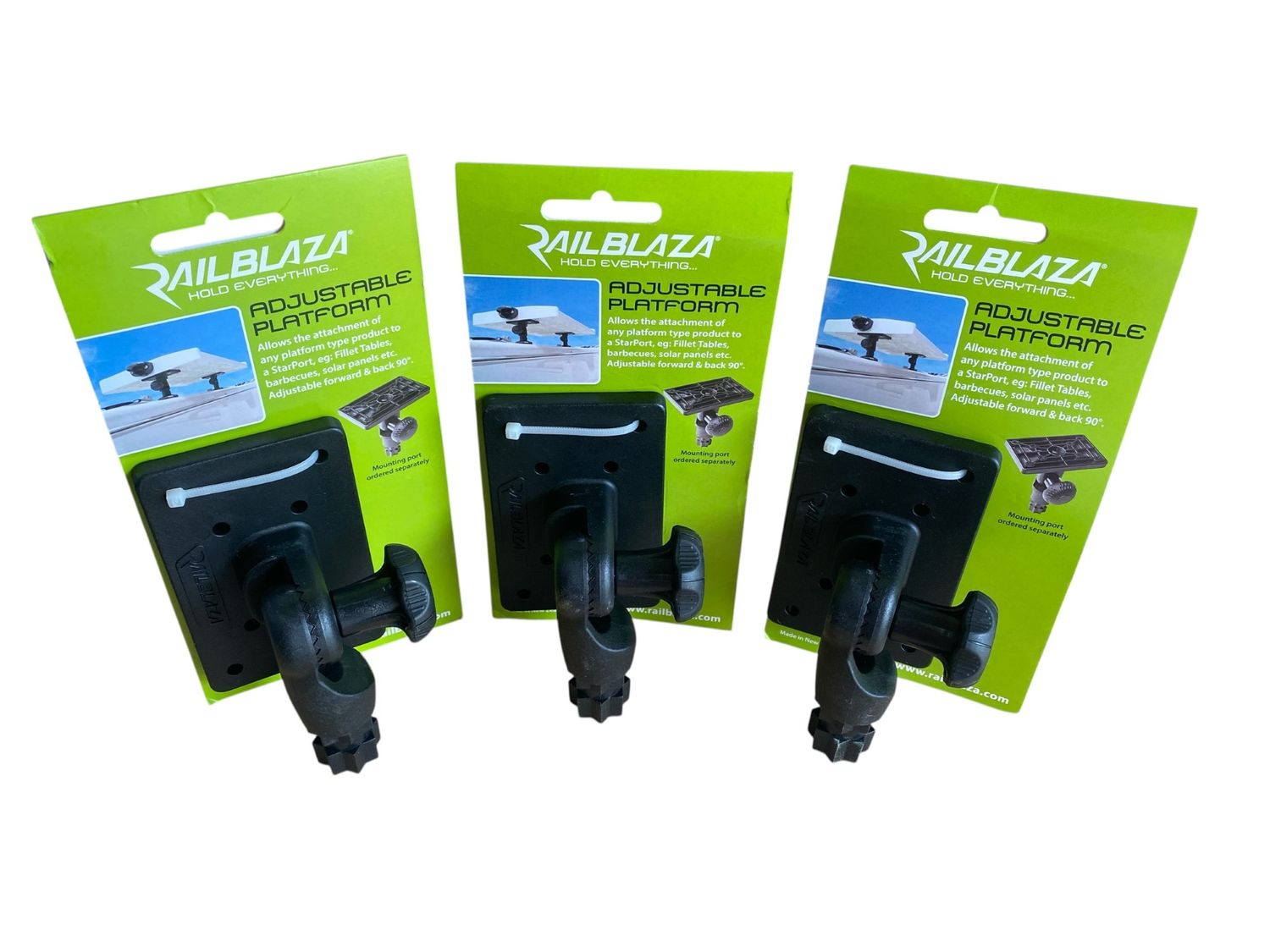 Railblaza Adjustable Platform – Black-