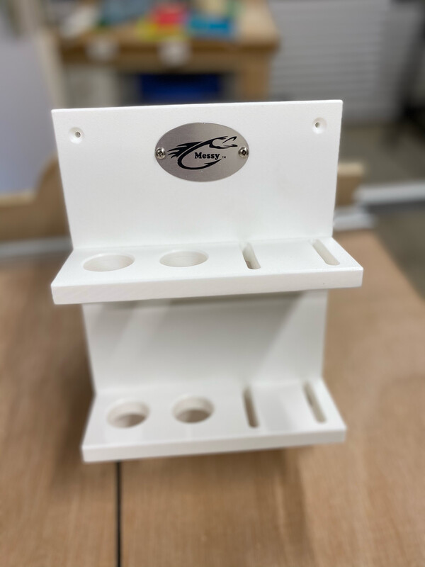 Hooked &amp; Messy Tools / Accessories Holder