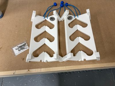 Hooked &amp; Messy’s 19mm Rod Holders