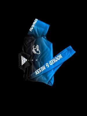 Hooked &amp; Messy - Long Sleeve Polo Shirt