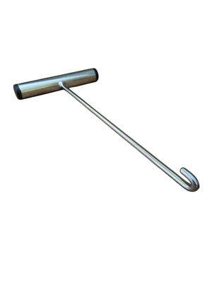 230mm Long  Stainless-steel T-bar Disgorger