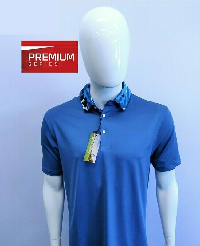 Premium Series - Camo Navy Blue