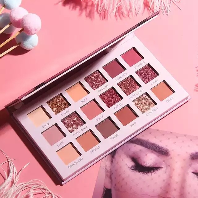 Oem Loose High Pigment Cardboard Eyeshadow Palette For Makeup