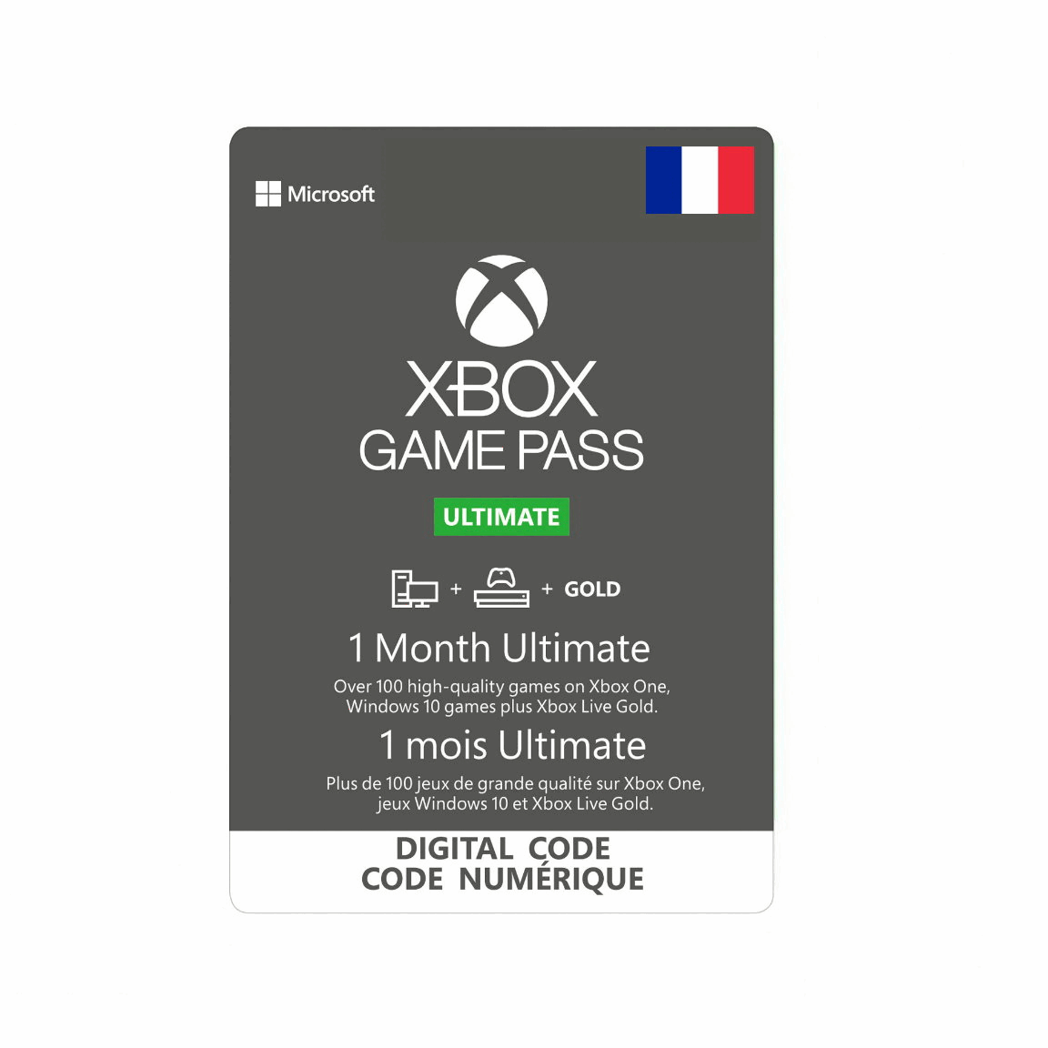 Xbox Game Pass Ultimate Card - France (FR)