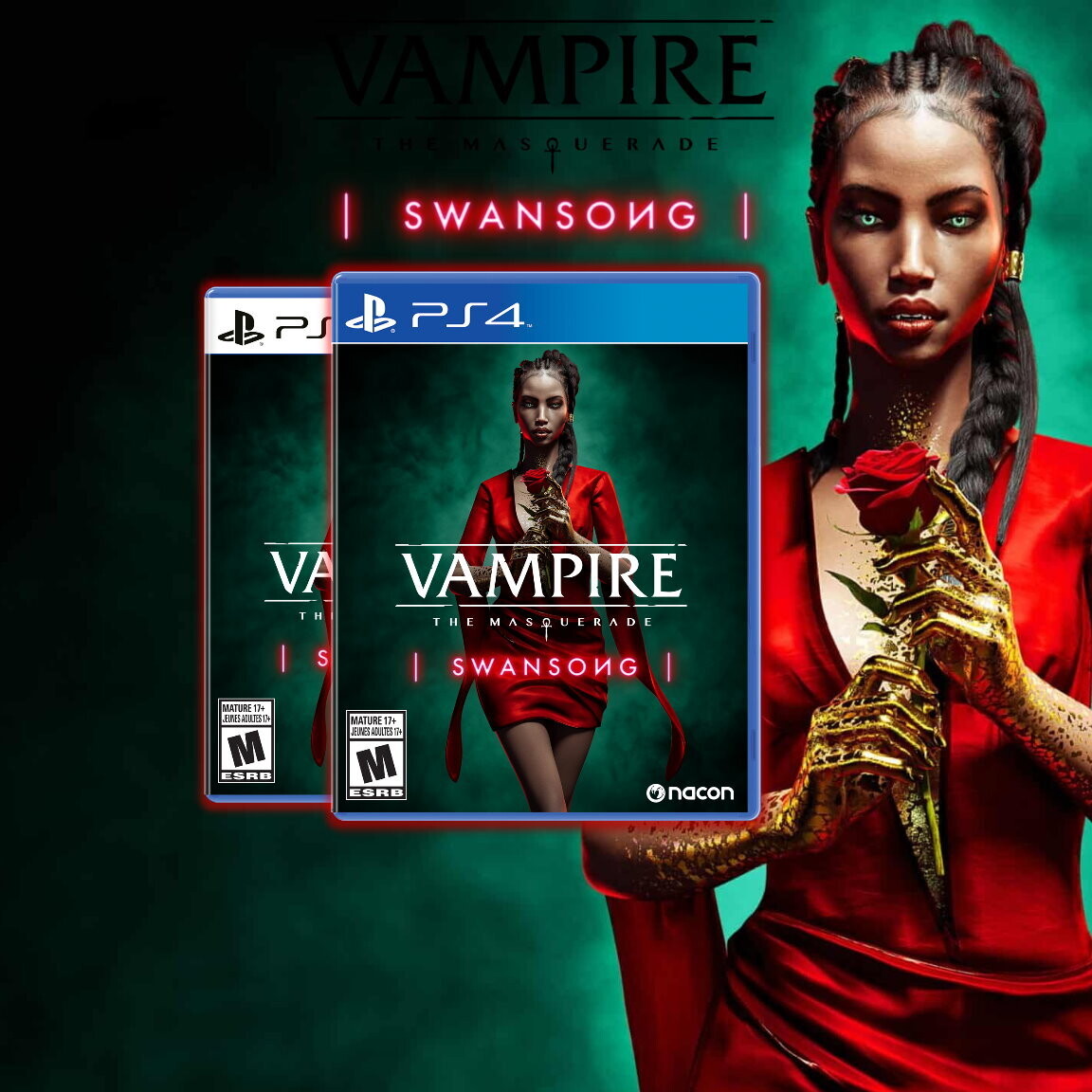 Vampire: The Masquerade - Swansong Playstation 4 PS4 NEW