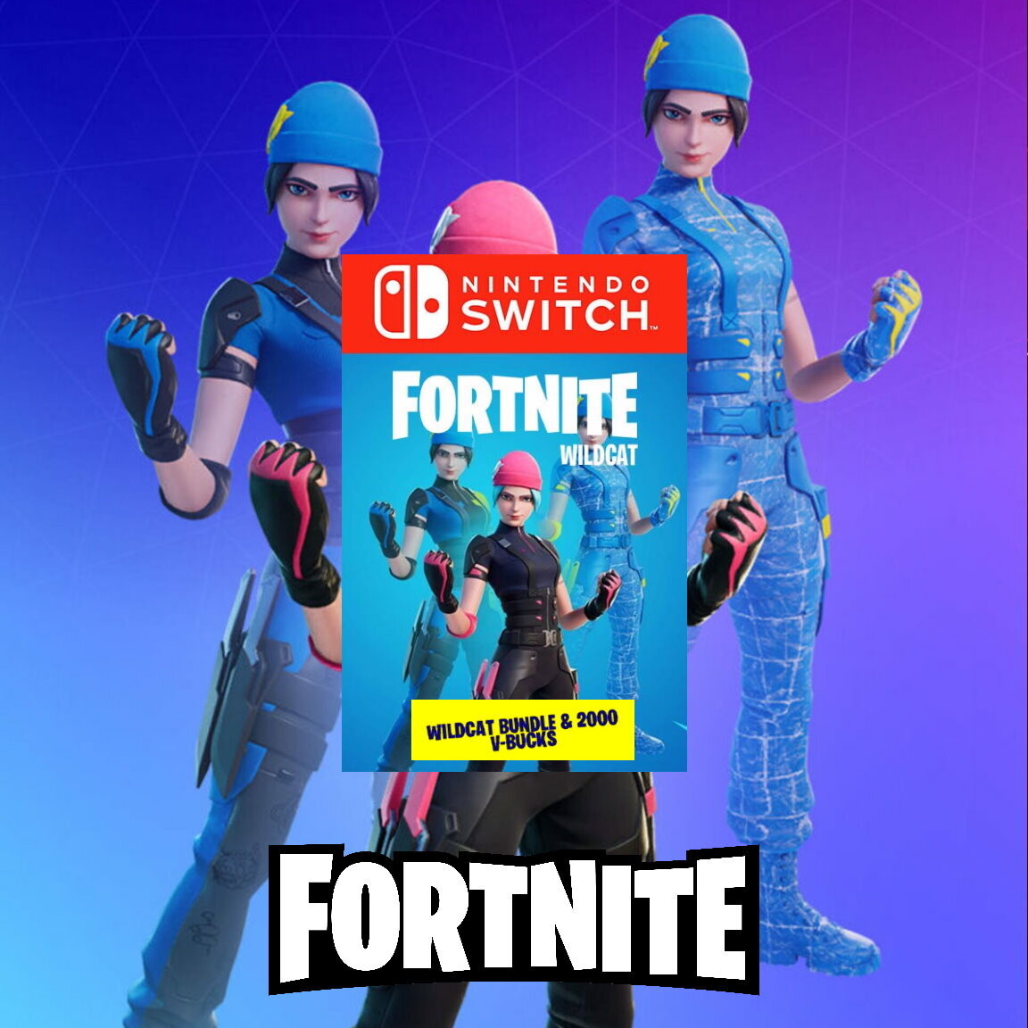 Wildcat Bundle Fortnite - Pc Ps4 Xbox