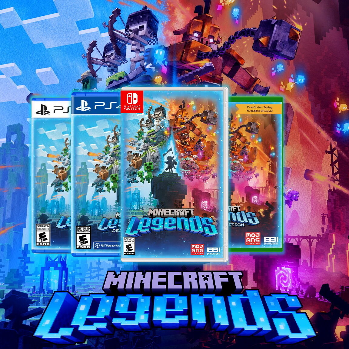 Minecraft Legends, Jogos para a Nintendo Switch, Jogos
