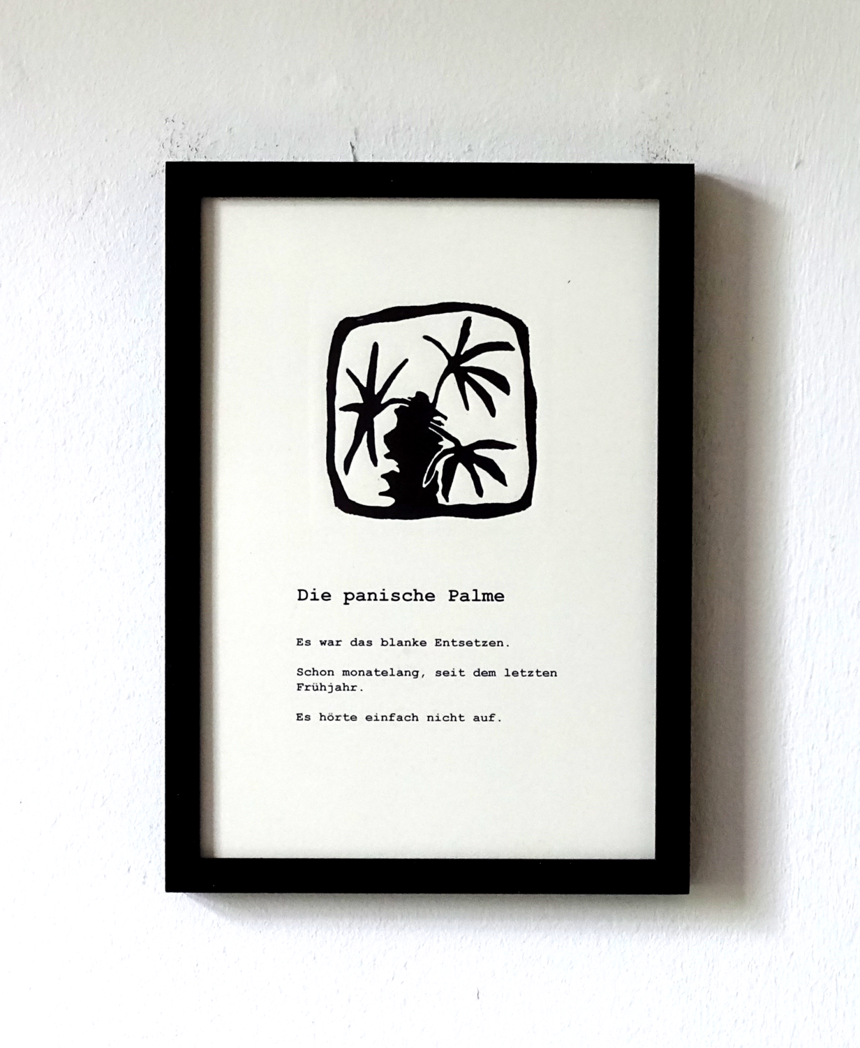 Die panische Palme