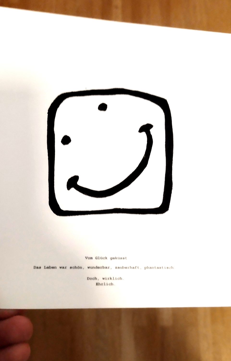 Vom Glück geküsst (ohne Bilderrahmen)