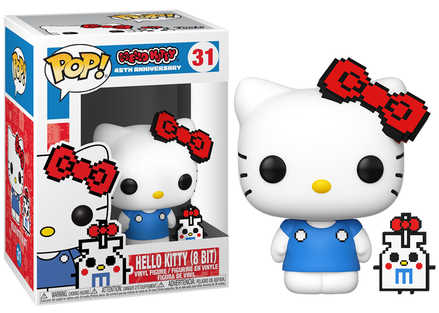 Funko POP! Hello Kitty '8 Bit'. Pop! No: 31