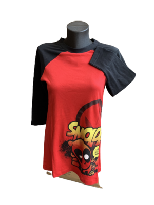 Ladies' Marvel Deadpool 'Smolder' Long Sleeved T-Shirt