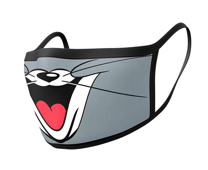Tom & Jerry 'Tom'  Face Mask