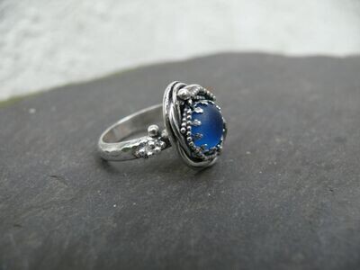 Squall Sea Glass Ring
